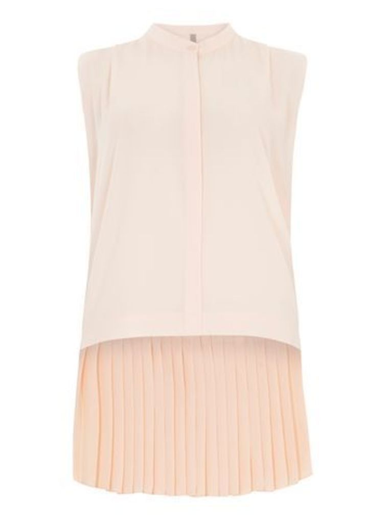 Collection Pink Pleat Shirt, Pink