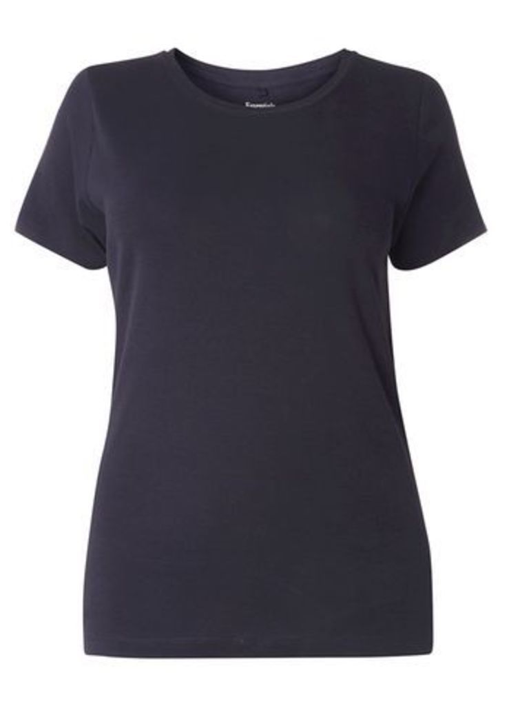 Navy Blue Basic T-Shirt, Navy