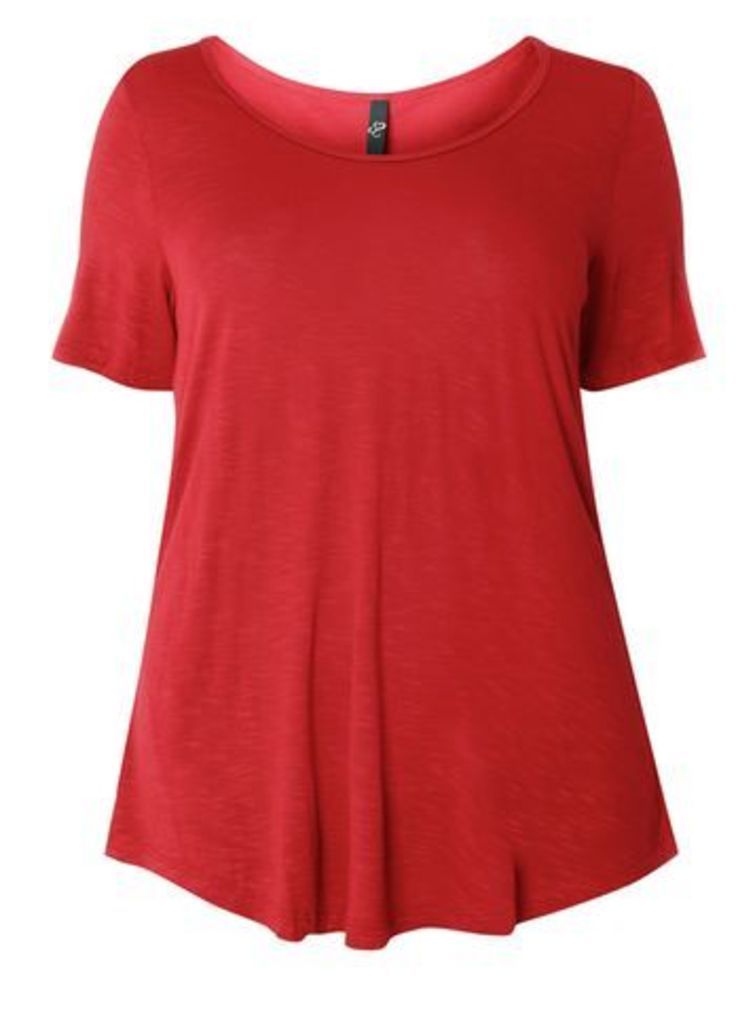 Red Short Sleeve T-Shirt, Red