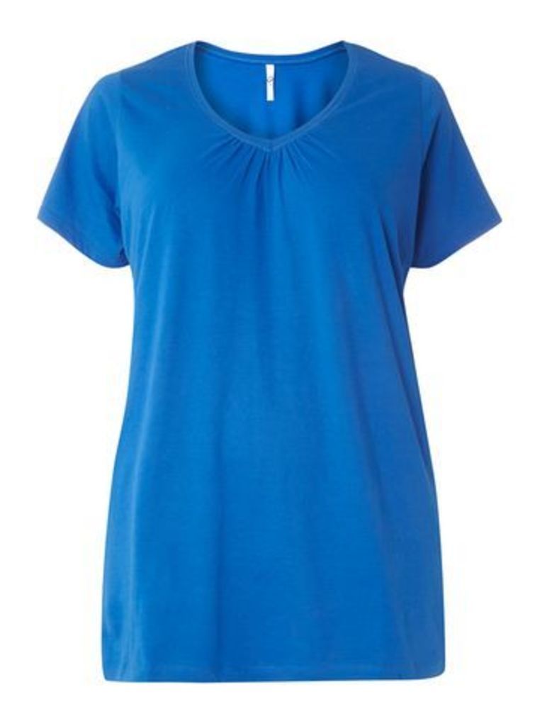 Blue Short Sleeve T-Shirt, Blue