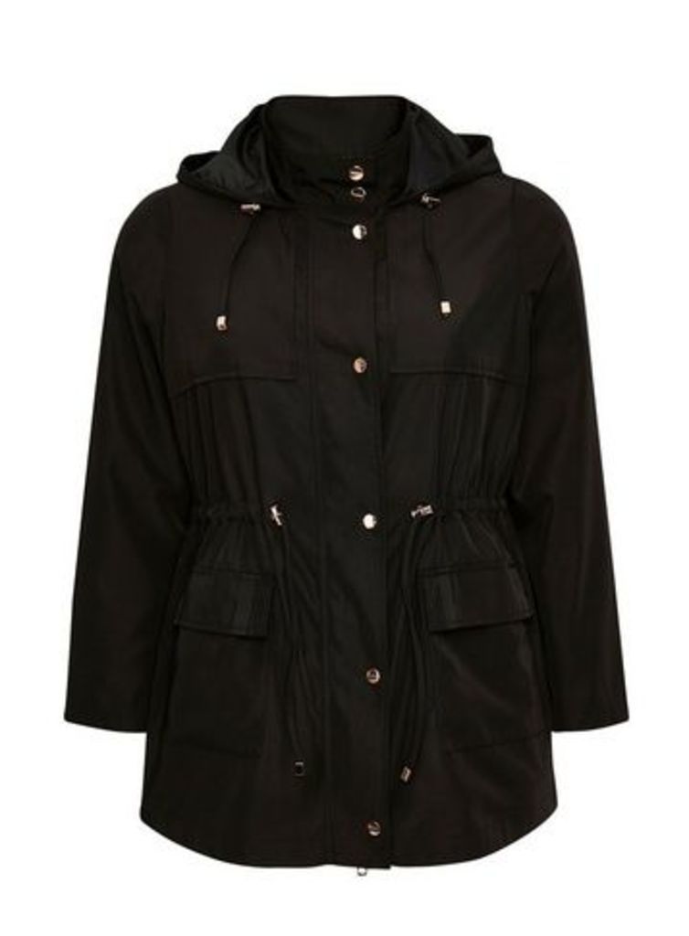 Black Lightweight Coat, Black