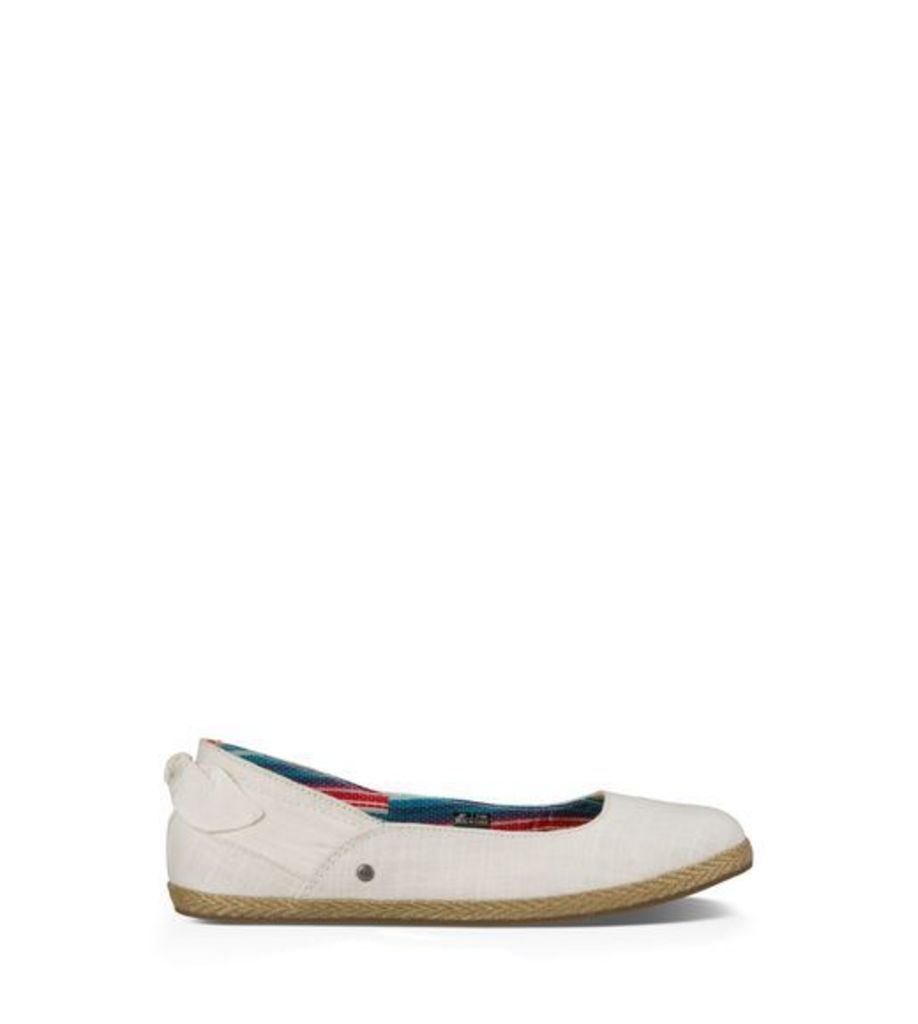 UGG Perrie Womens Shoes White Wall 9