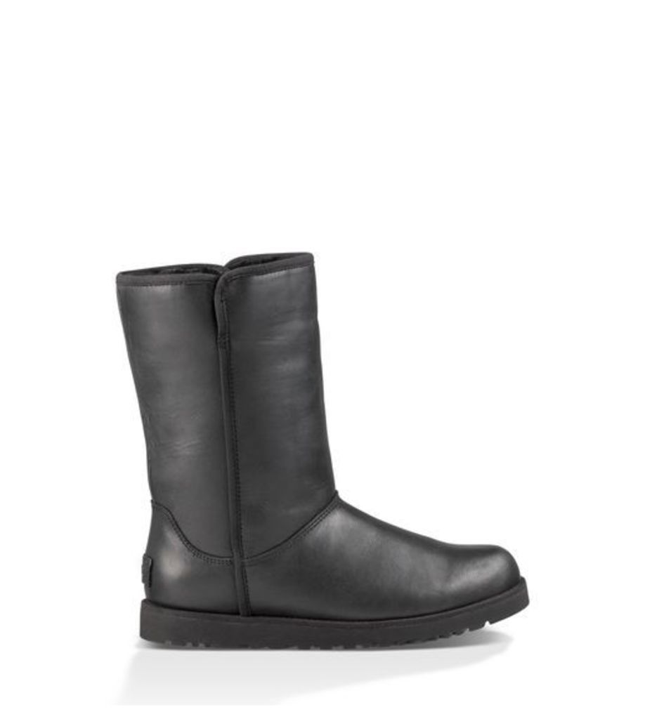 UGG Michelle Leather Womens Boots Black 4