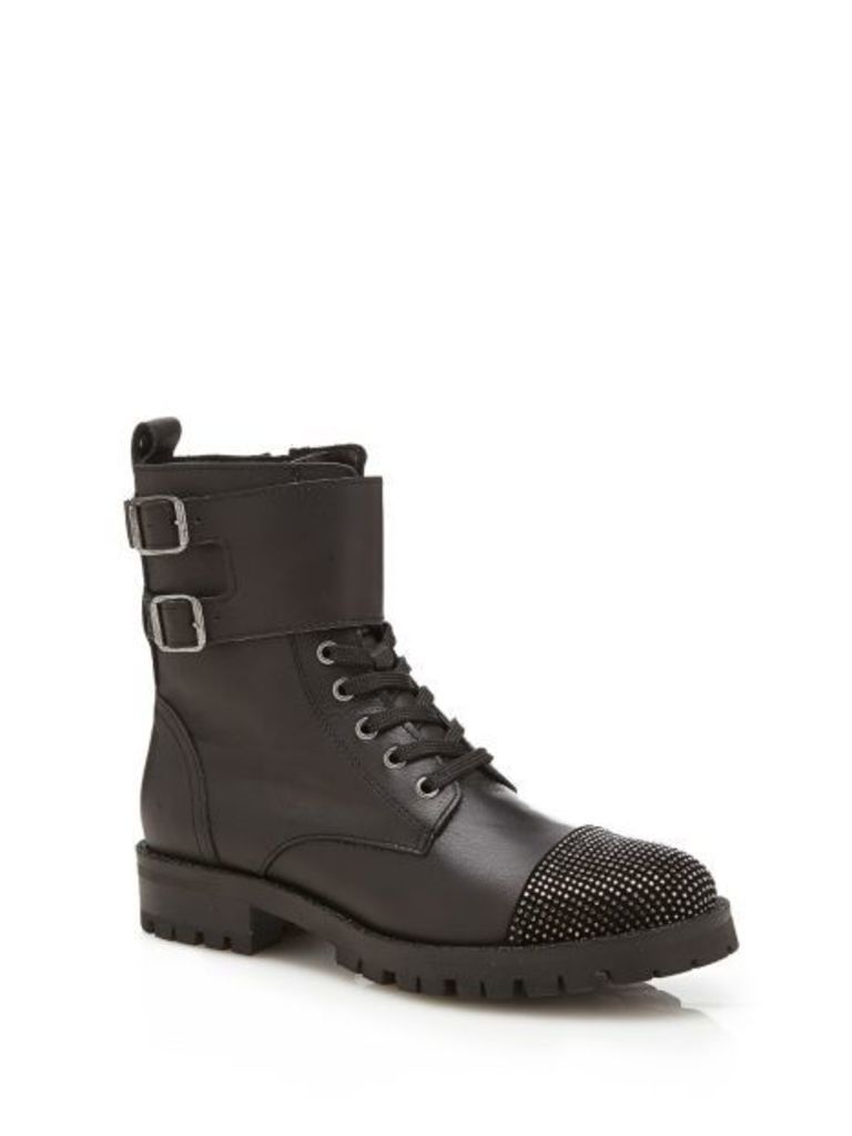 Guess Marhia Leather Low Boot