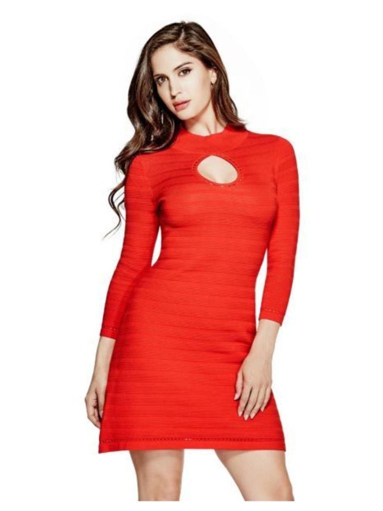 Guess Dress With Cut-Out At The Neckline