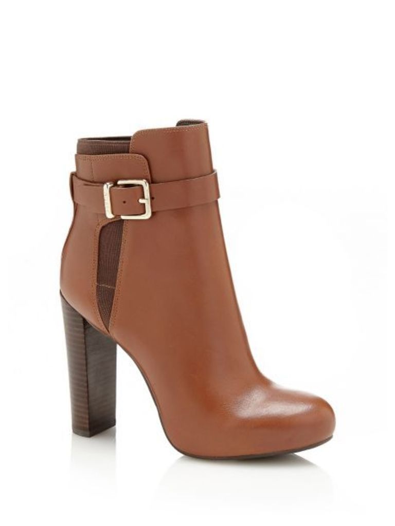 Guess Denisa Leather Ankle Boot