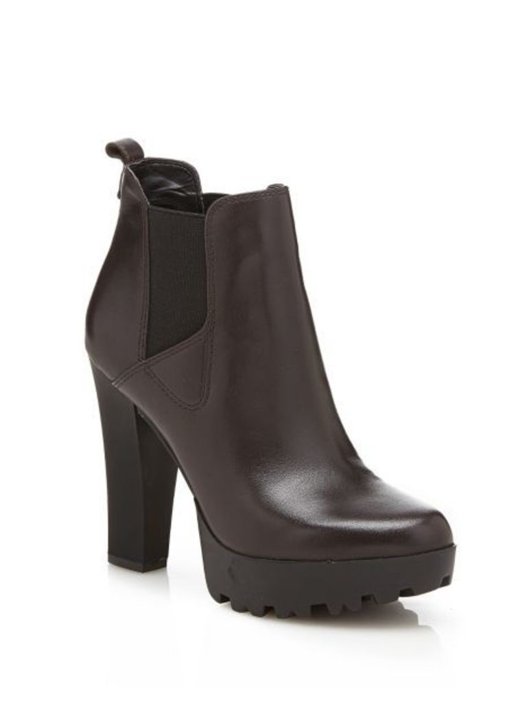 Guess Clani Leather Ankle Boot