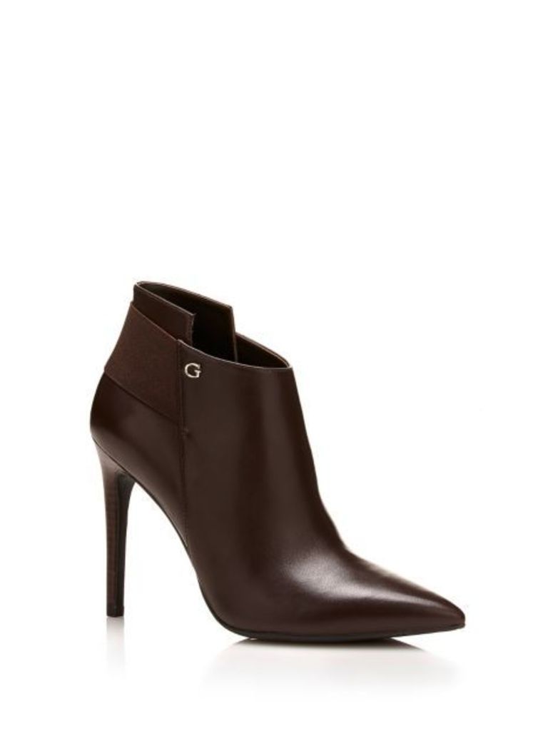 Guess Oliva Leather Ankle Boott