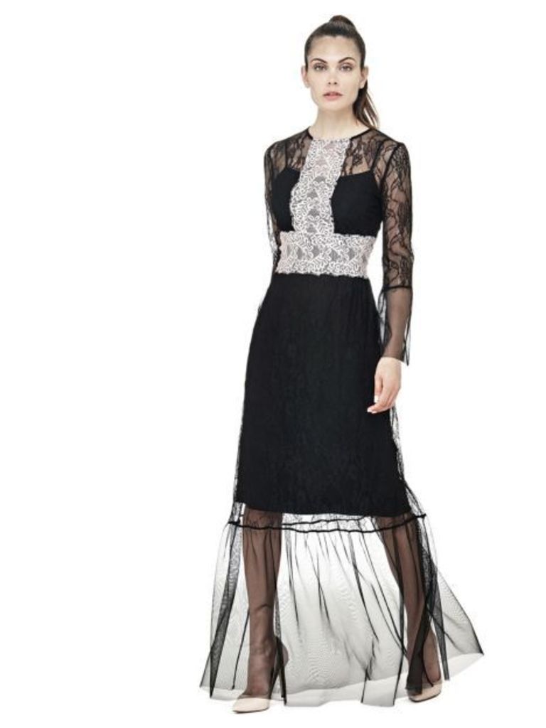 Guess Dress With Contrasting Lace