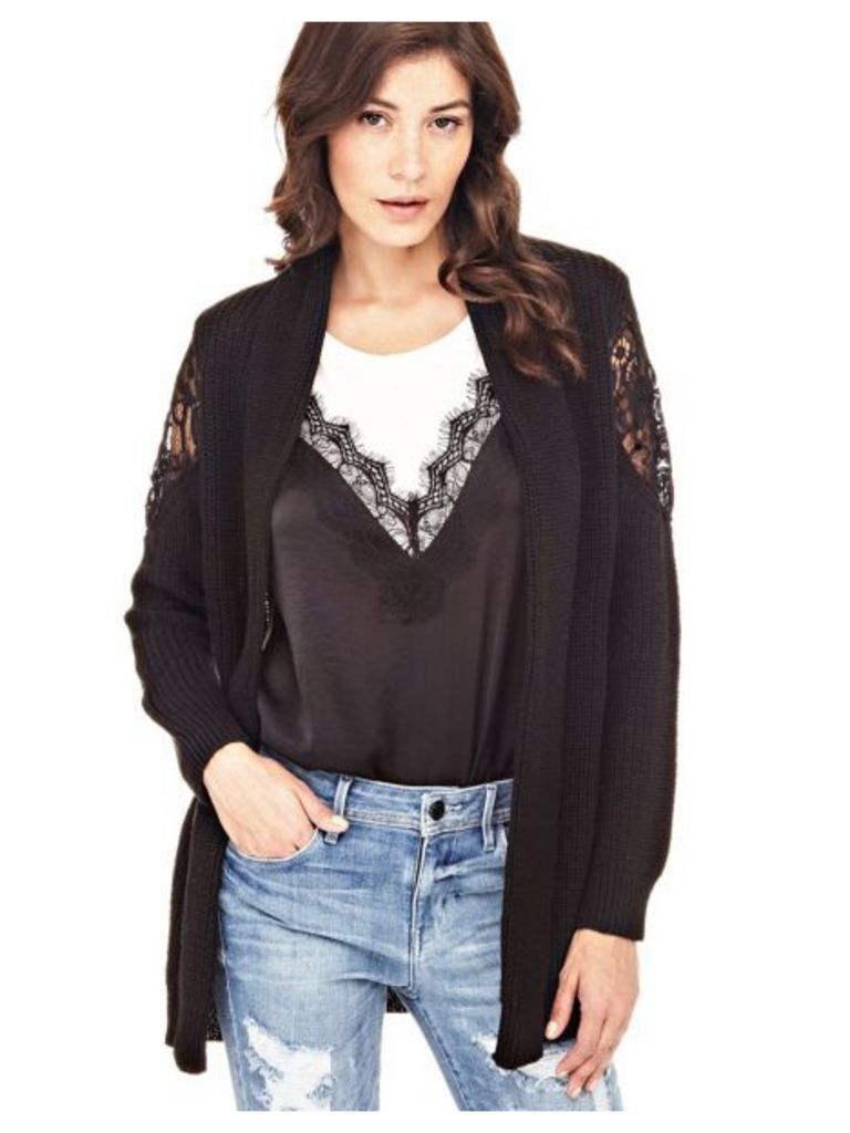 Guess Lace Detail Cardigan