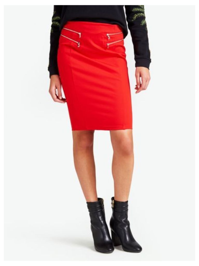 Guess Tube Skirt With Zip Details