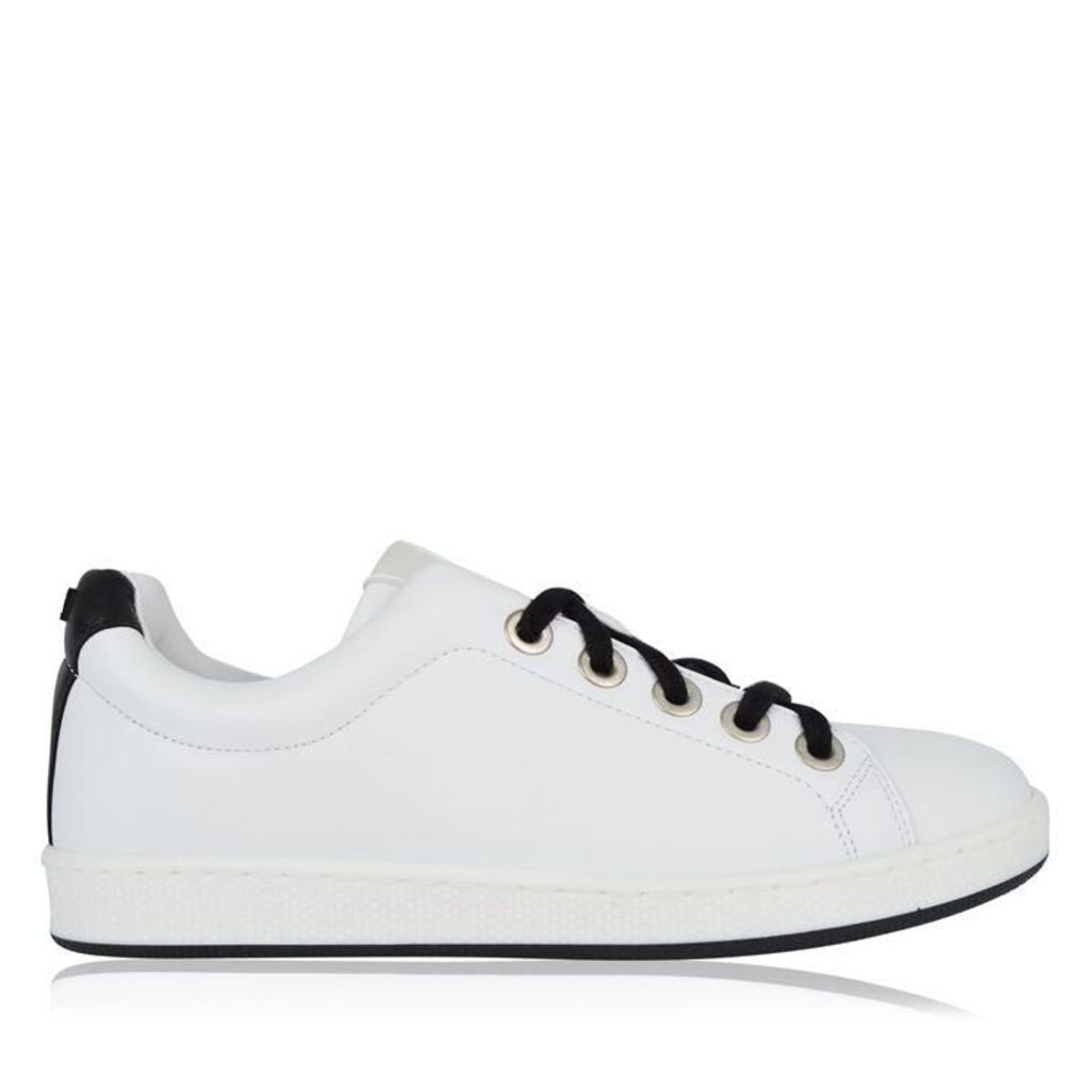 KENZO Contrasting Leather Trainers