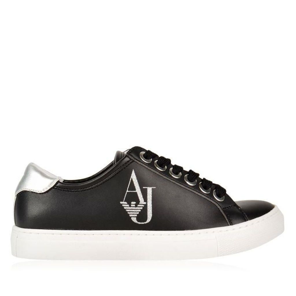 ARMANI JEANS Logo Low Top Trainers