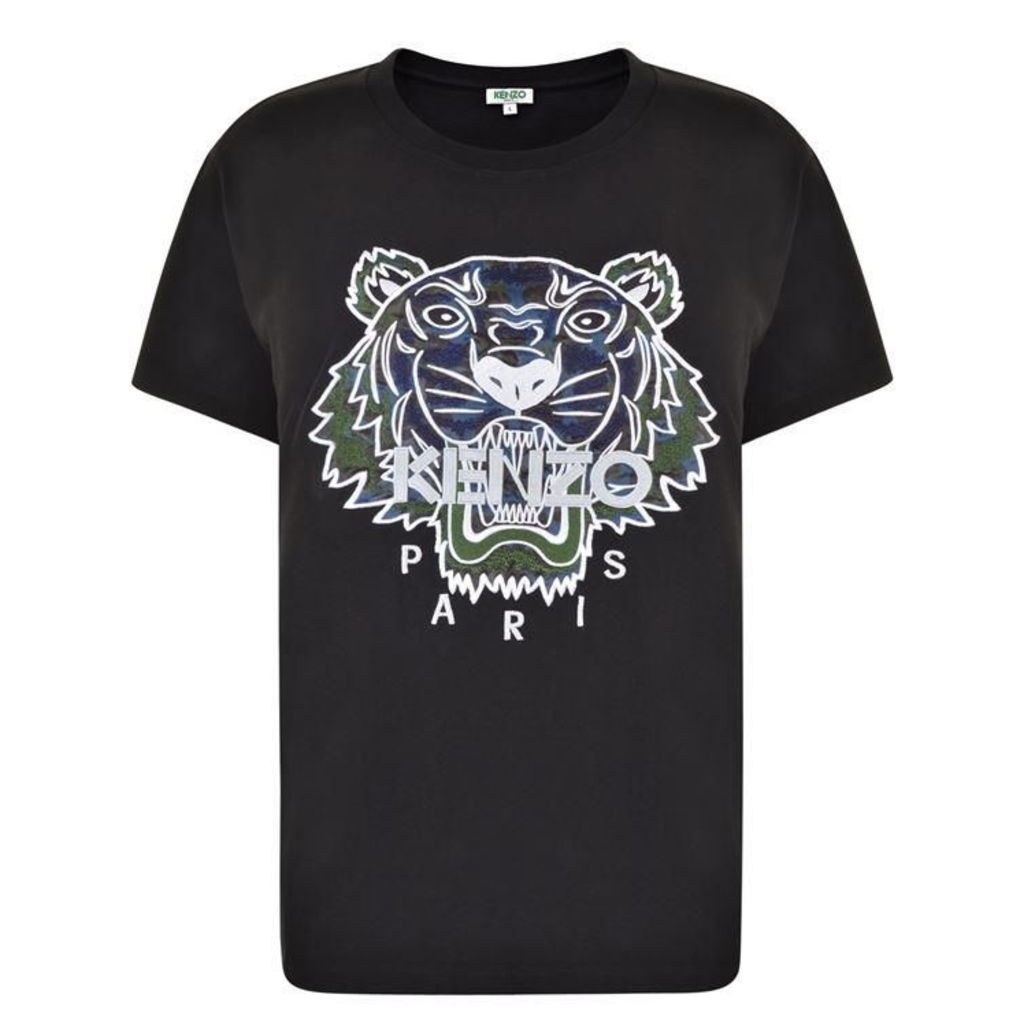 KENZO Print Tiger T Shirt