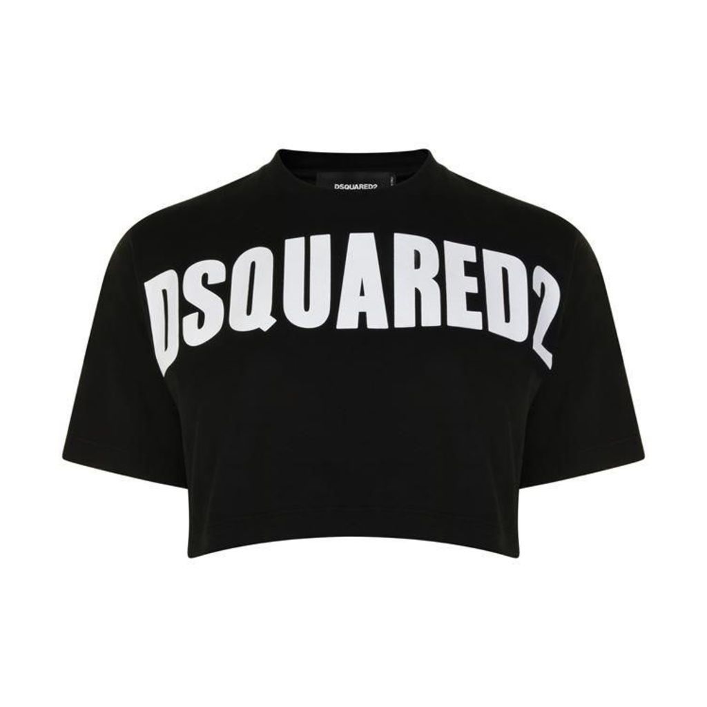 DSquared2 Logo Crop T Shirt
