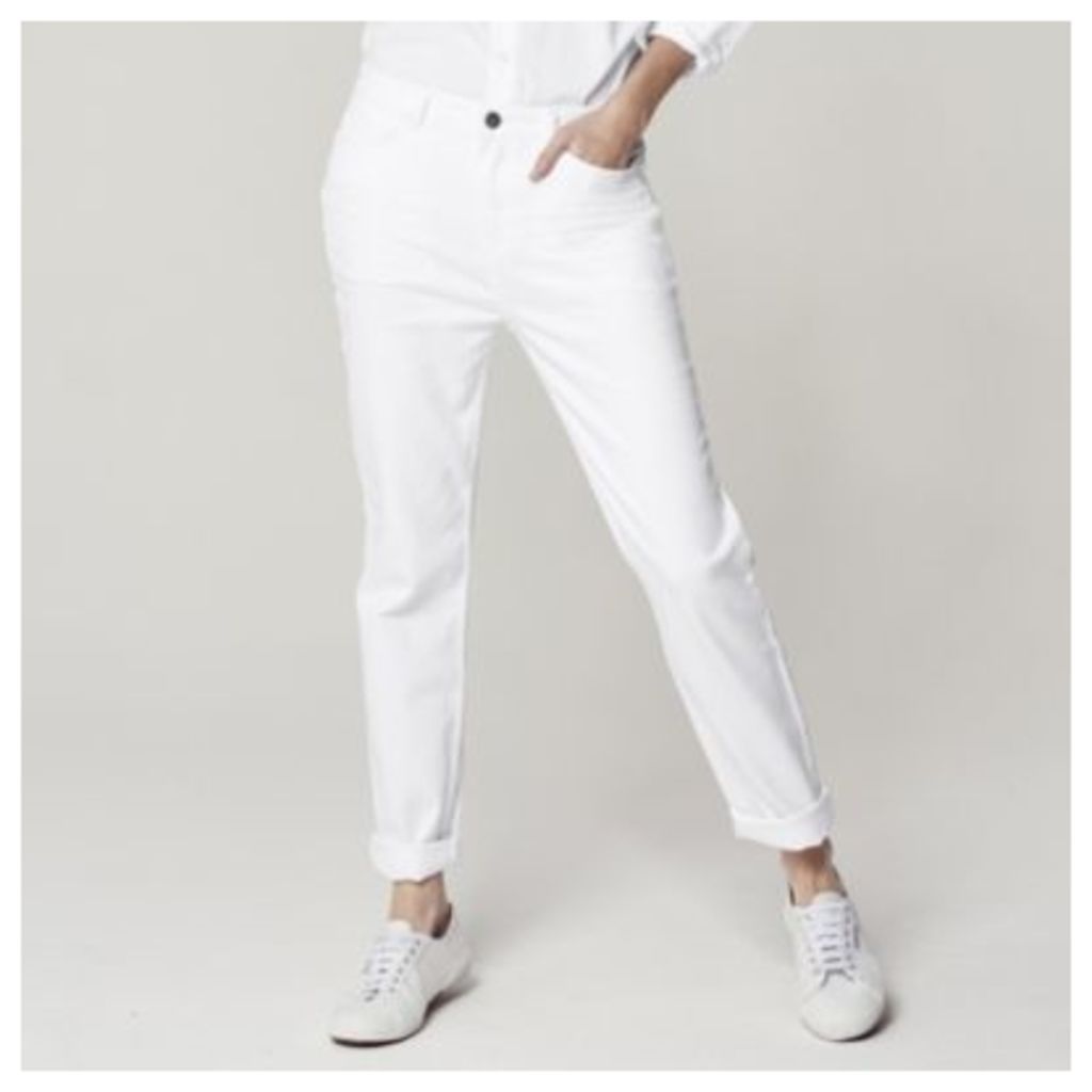 Brompton Boyfriend Jeans - White