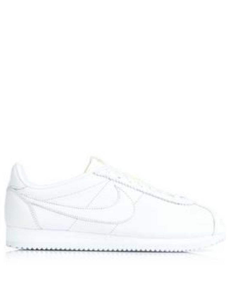 Nike Classic Cortez Leather Premium Trainers - White