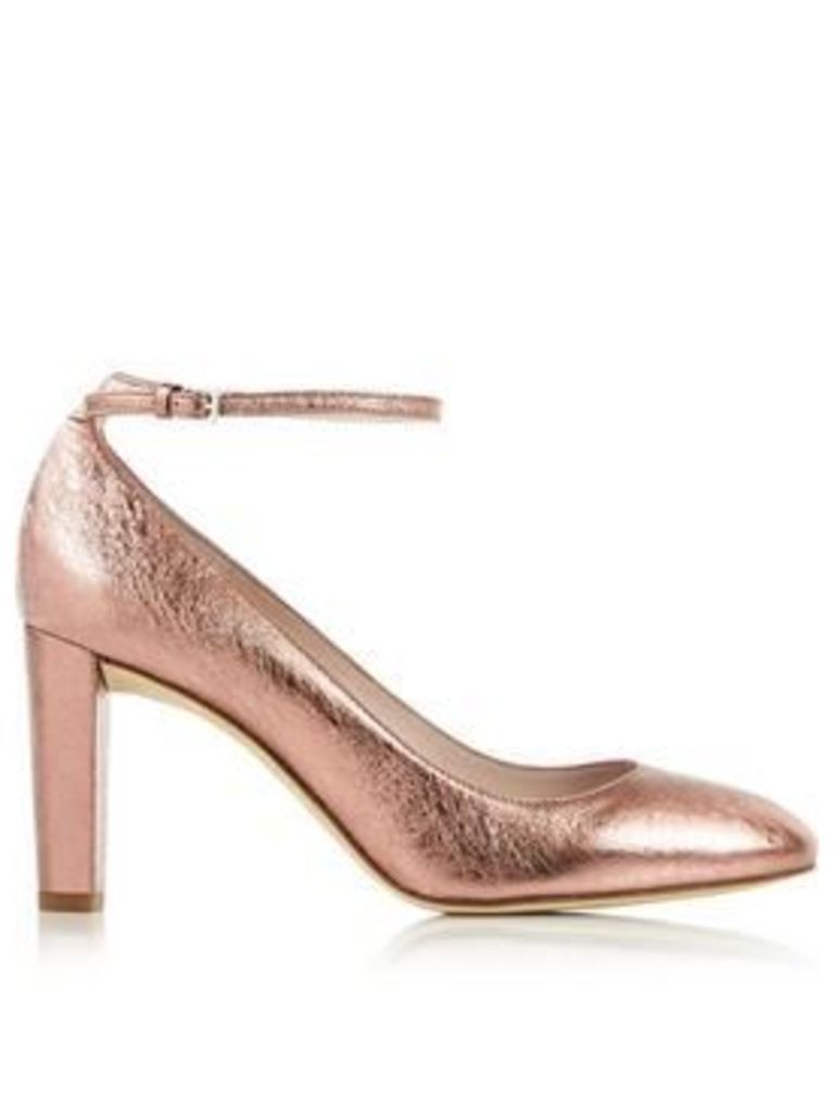 L.K. Bennett Imogen Metallic High Heel Shoe - Pink