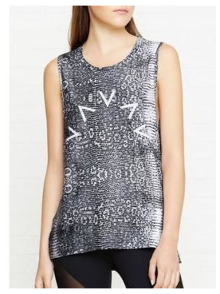 VARLEY Brentwood Silver Croc Crop Top - Multi, Size Xs