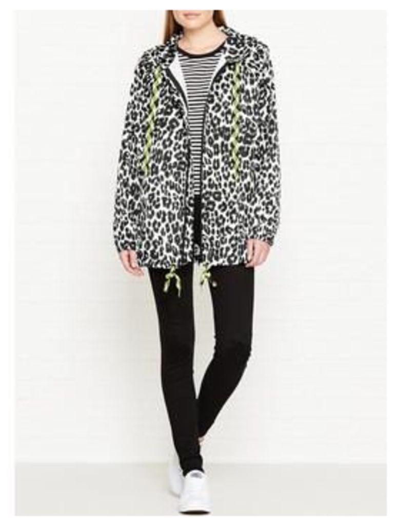 Marc Jacobs Leopard Printed Hoodie - Multi, Size L