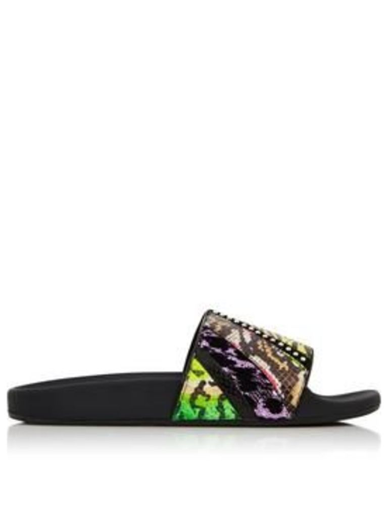 Marc Jacobs Sport Sandals Cooper Punk Patchwork Slides - Multi