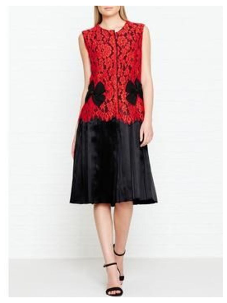 Marc Jacobs Sleeveless Lace Dress - Red