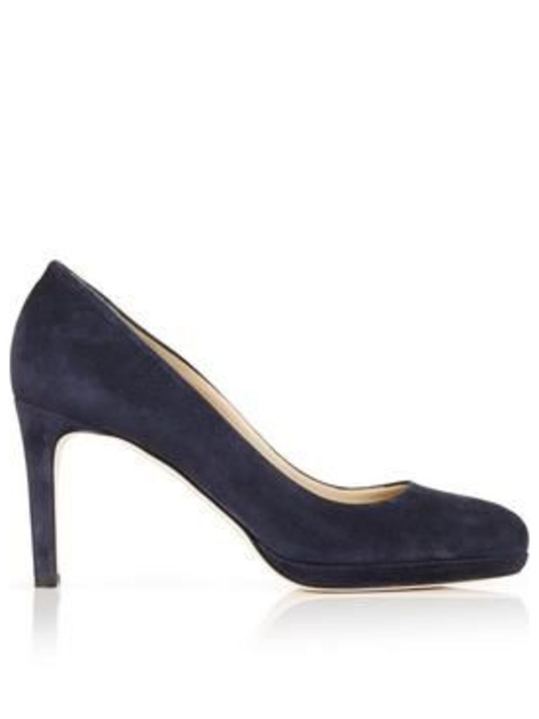 Hobbs Julietta Suede Court Shoes - Navy