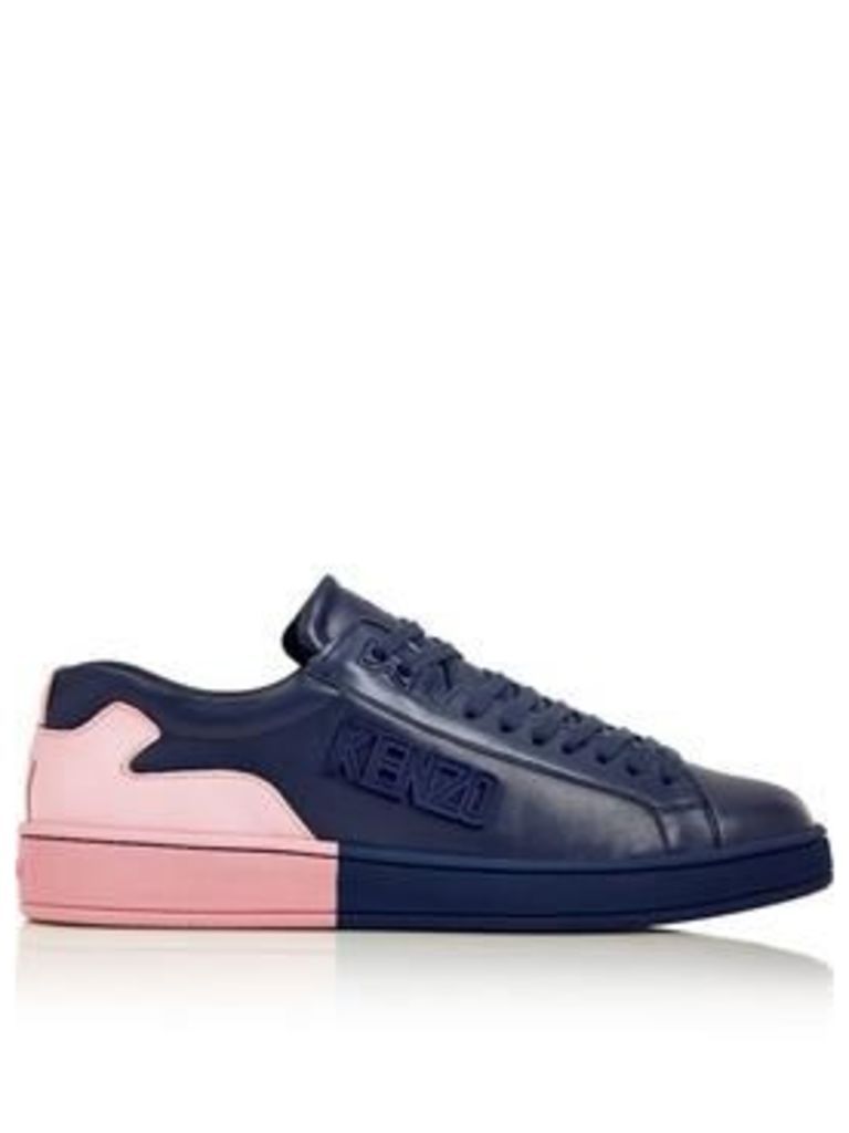 Kenzo Colour Block Trainers - Navy/Pink