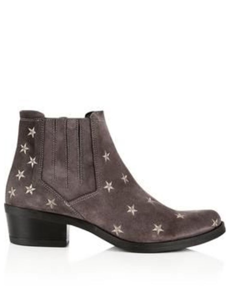 Kanna Kelly Star Ankle Boots - Grey