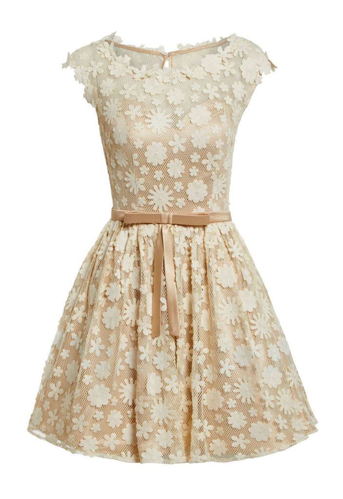 Nataliya Couture Amelia Dress in Cream