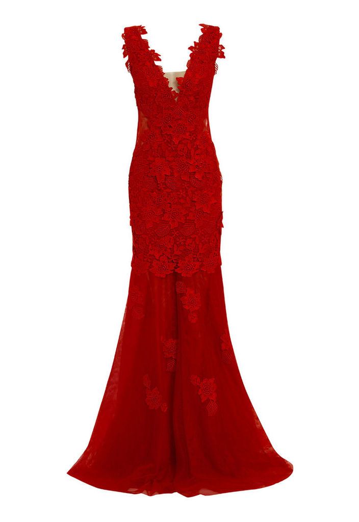 Nataliya Couture Mia-Bella Dress in Red