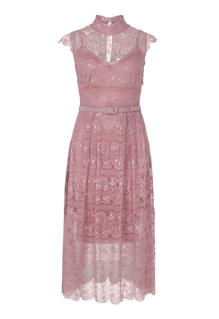Body Frock Peony Dress in Smoked Rose