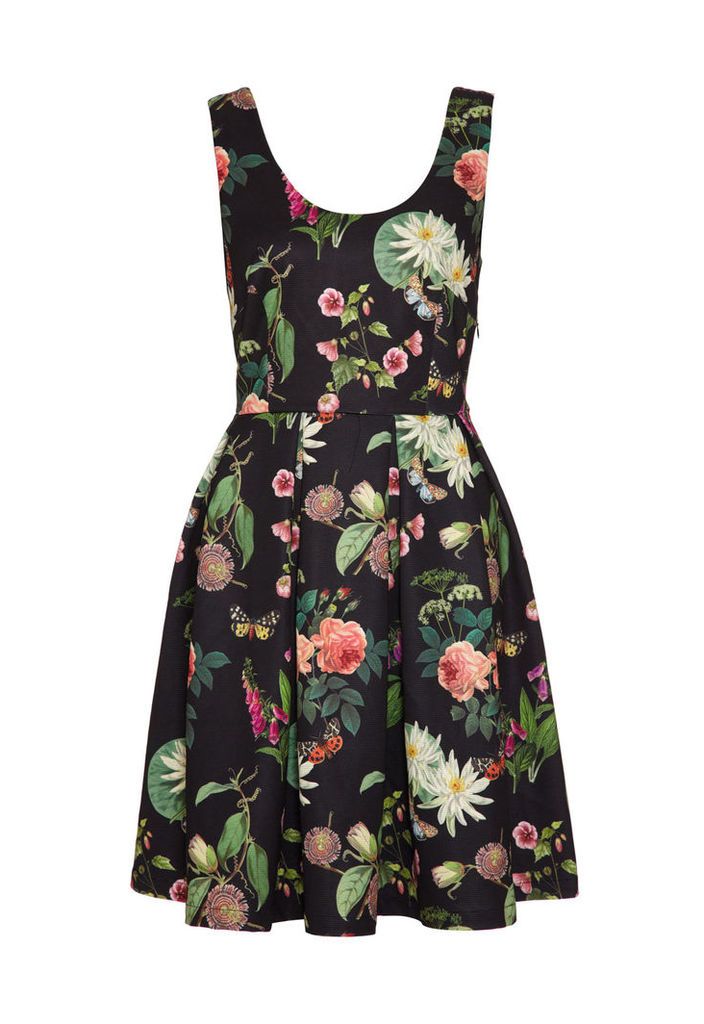 Yumi Botanical Print Dress