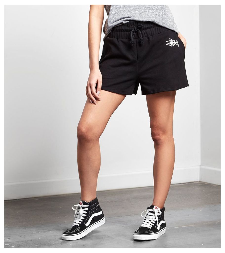 Stussy Basic Stussy Gym Shorts, Black