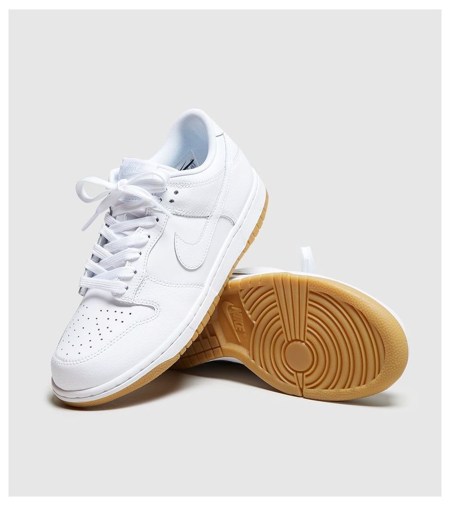 Nike Dunk Low Women's, White/Gum