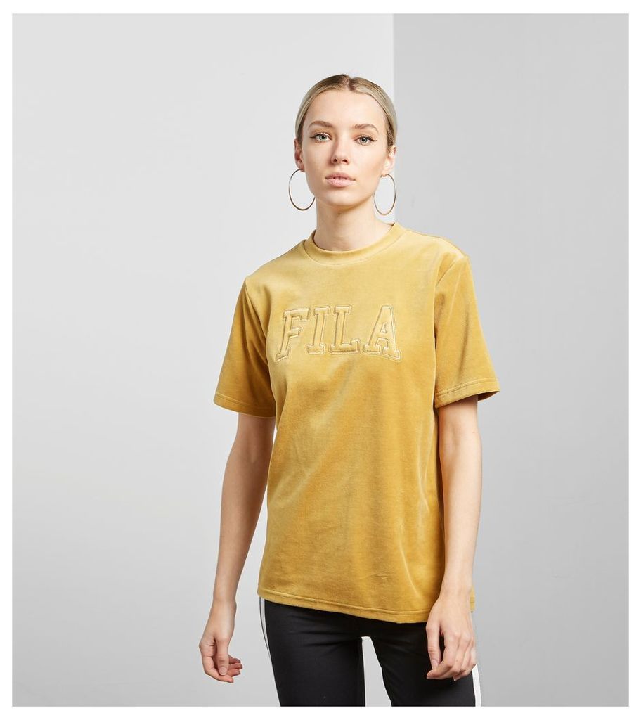 Fila Olivia Logo T-Shirt, Yellow
