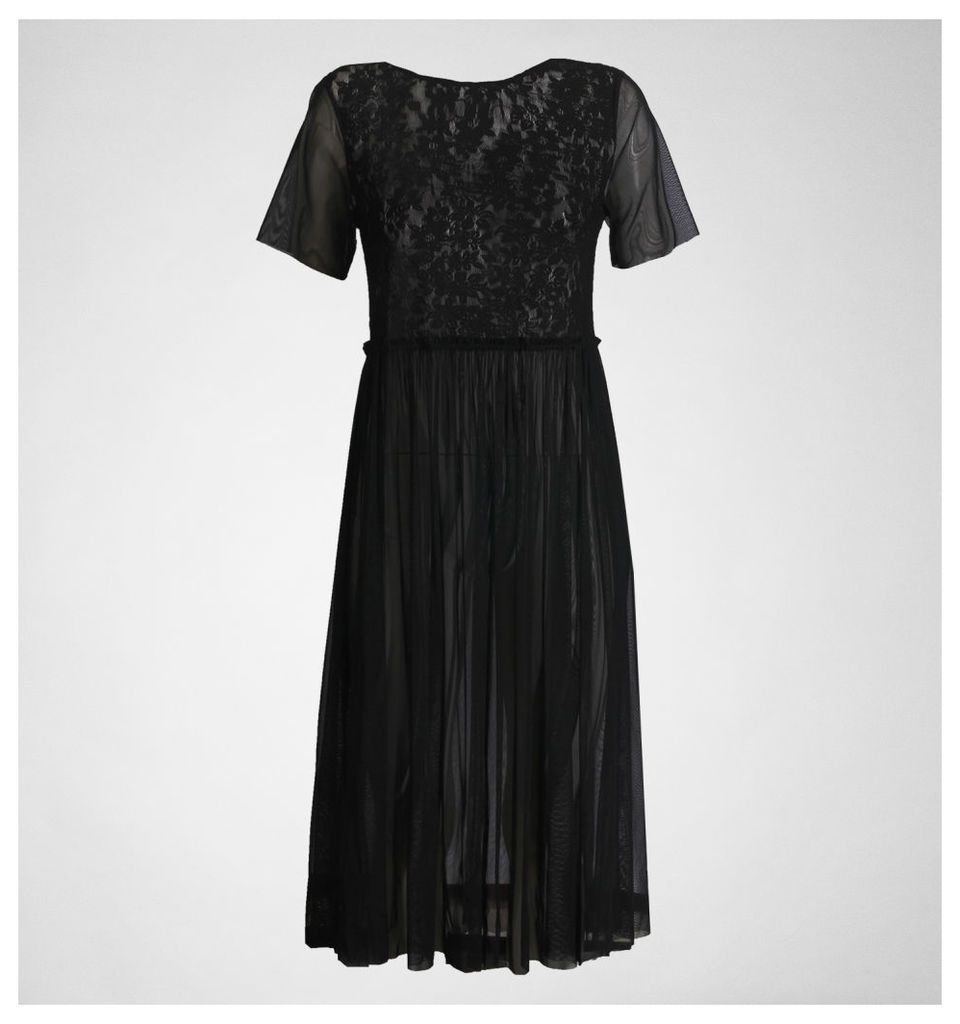 WG6856 Lace Net Dress