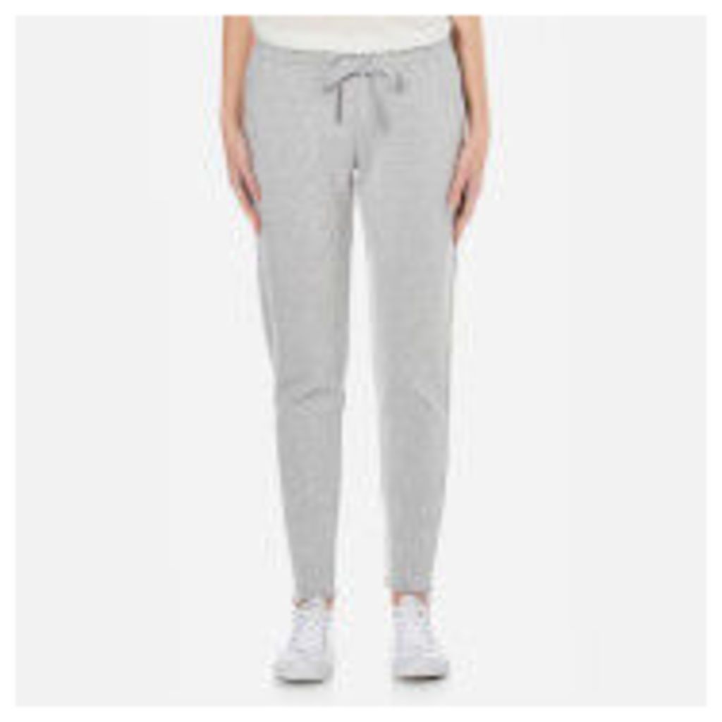 UGG Women's Molly Double Knit Fleece Tapered Leg Joggers - Seal Heather - S - Grey