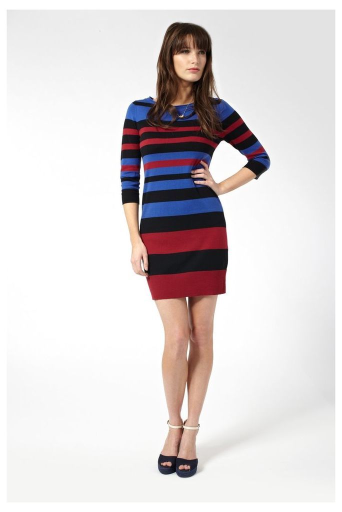 Sunny Stripe Jumper Dress