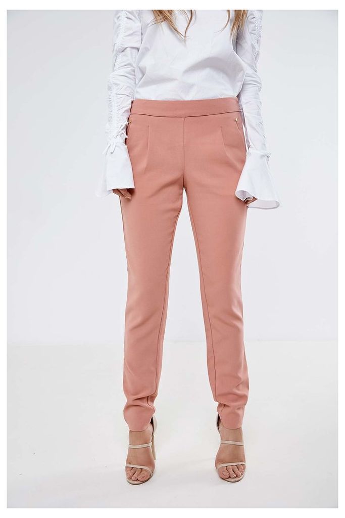 Vila Tailored Trousers - Pink
