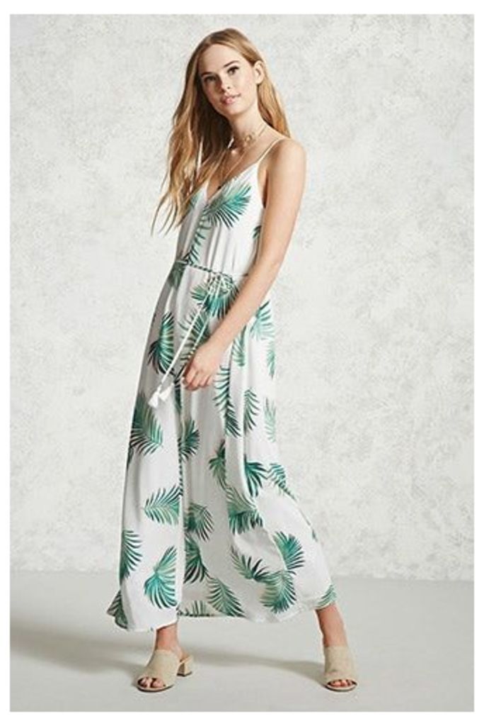 Contemporary Palm Leaf Dress