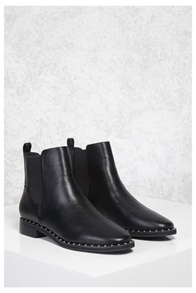 Studded Chelsea Boots