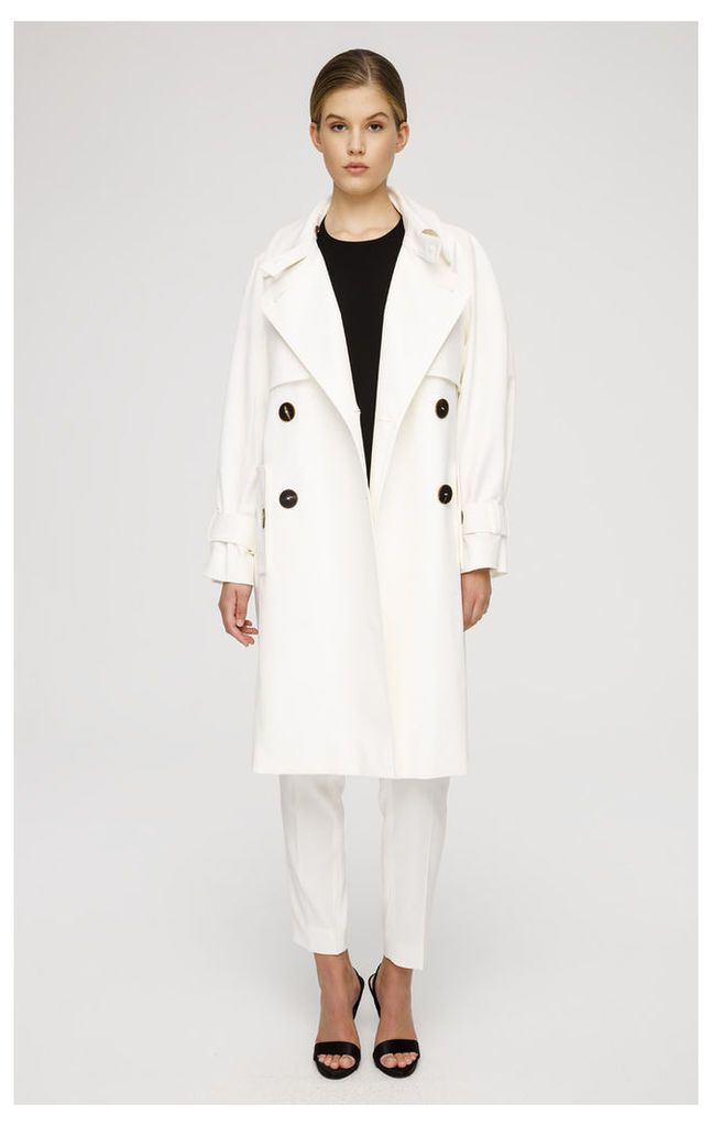 Cotton trench coat