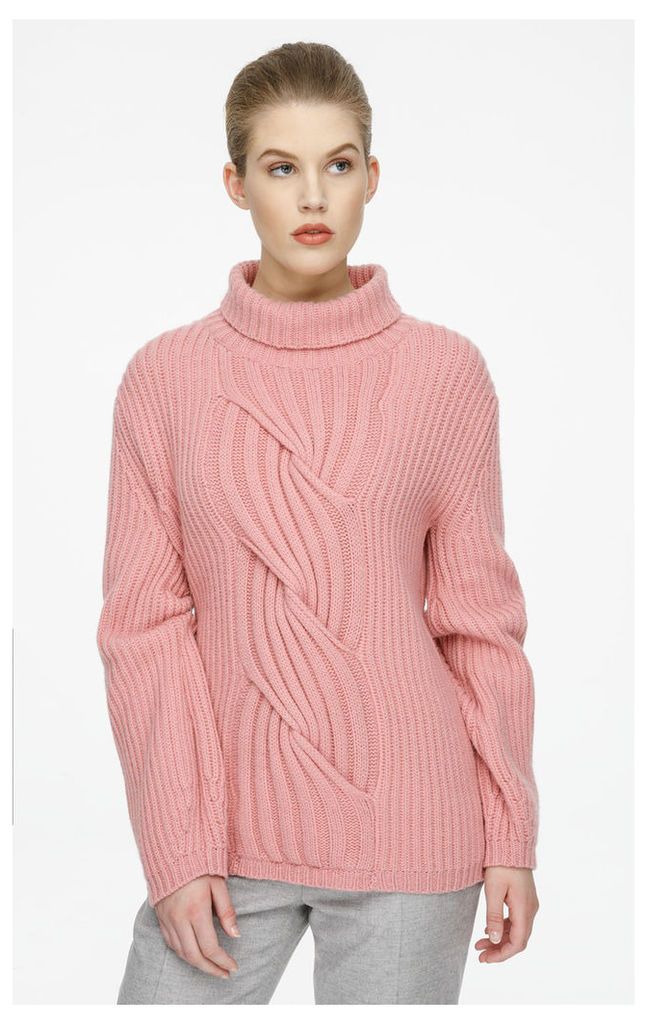 Cashmere Cable Knit Sweater