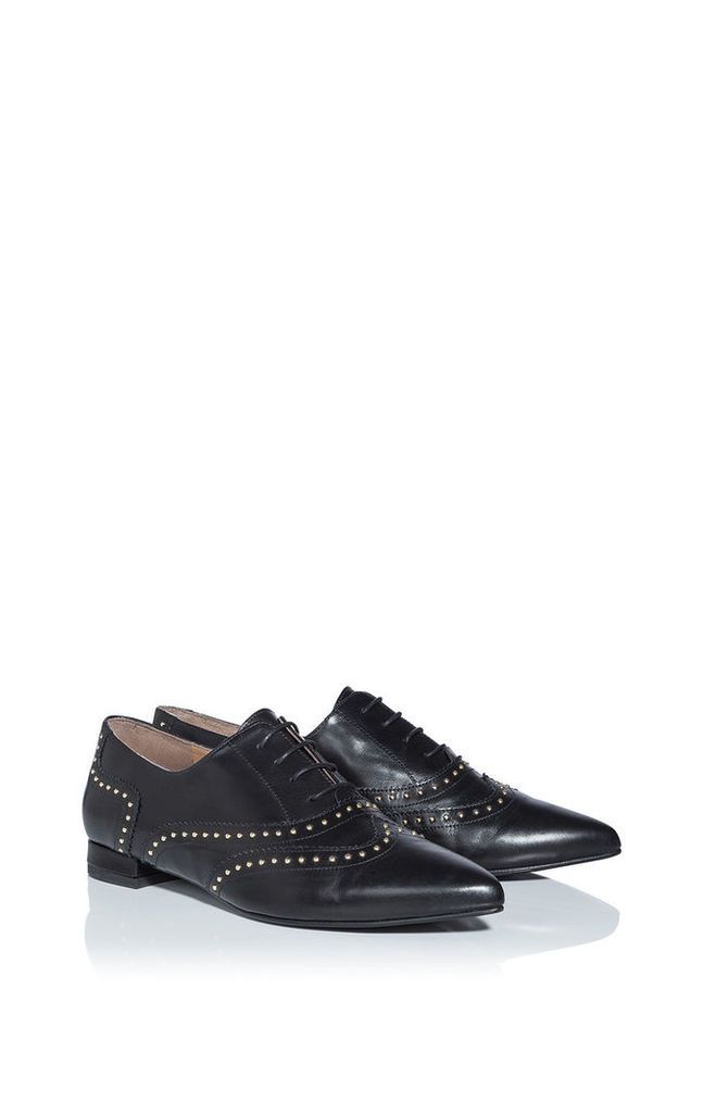 Studded Leather Brogues