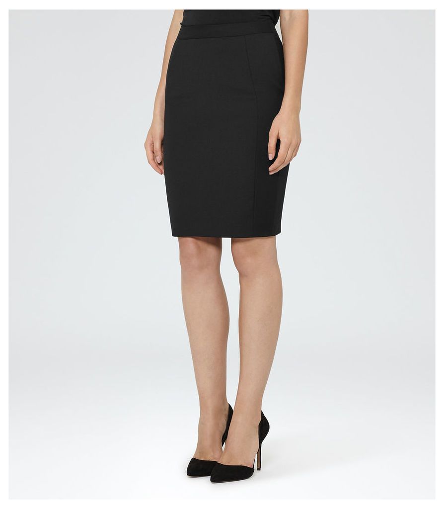 Reiss Huxley Skirt - Tailored Pencil Skirt in Black, Womens, Size 4
