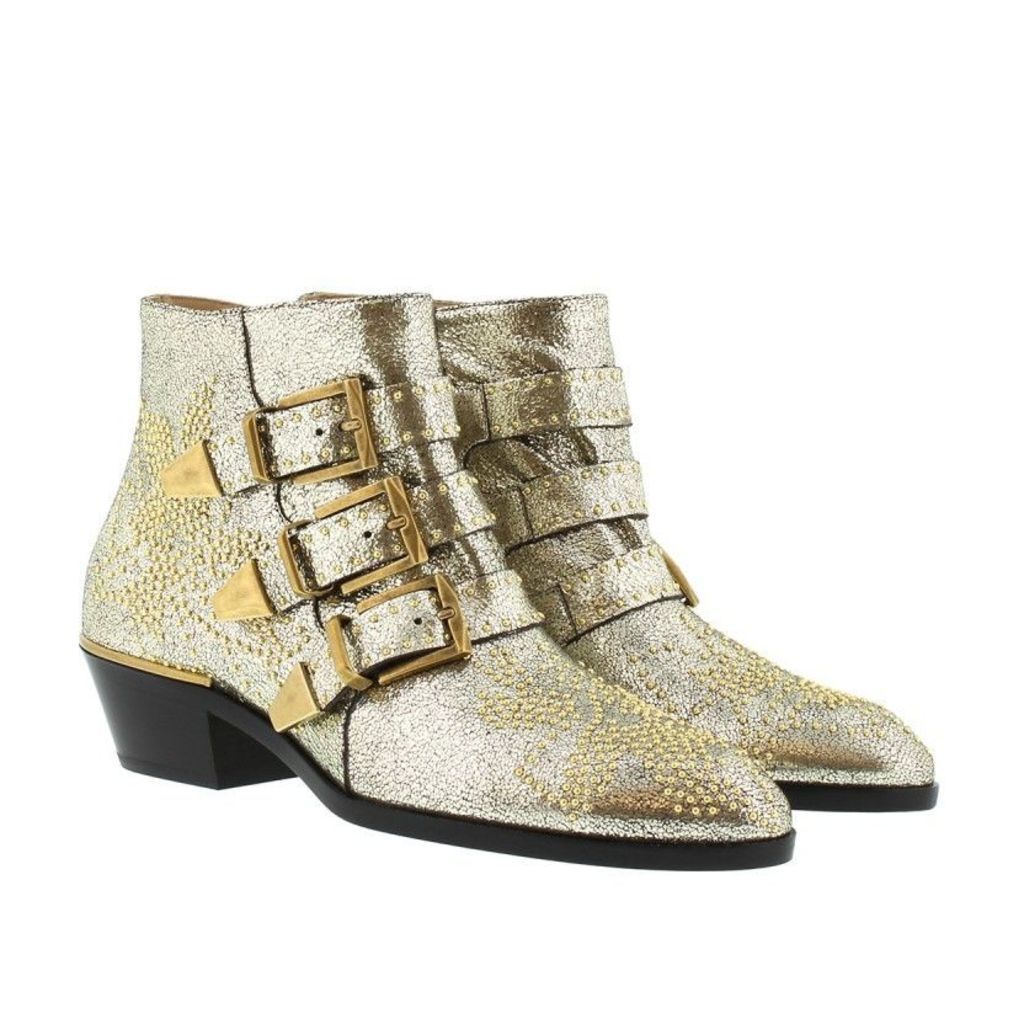 ChloÃ© Boots & Booties - Susanna Boots Foglia Grey Glitter - in silver - Boots & Booties for ladies