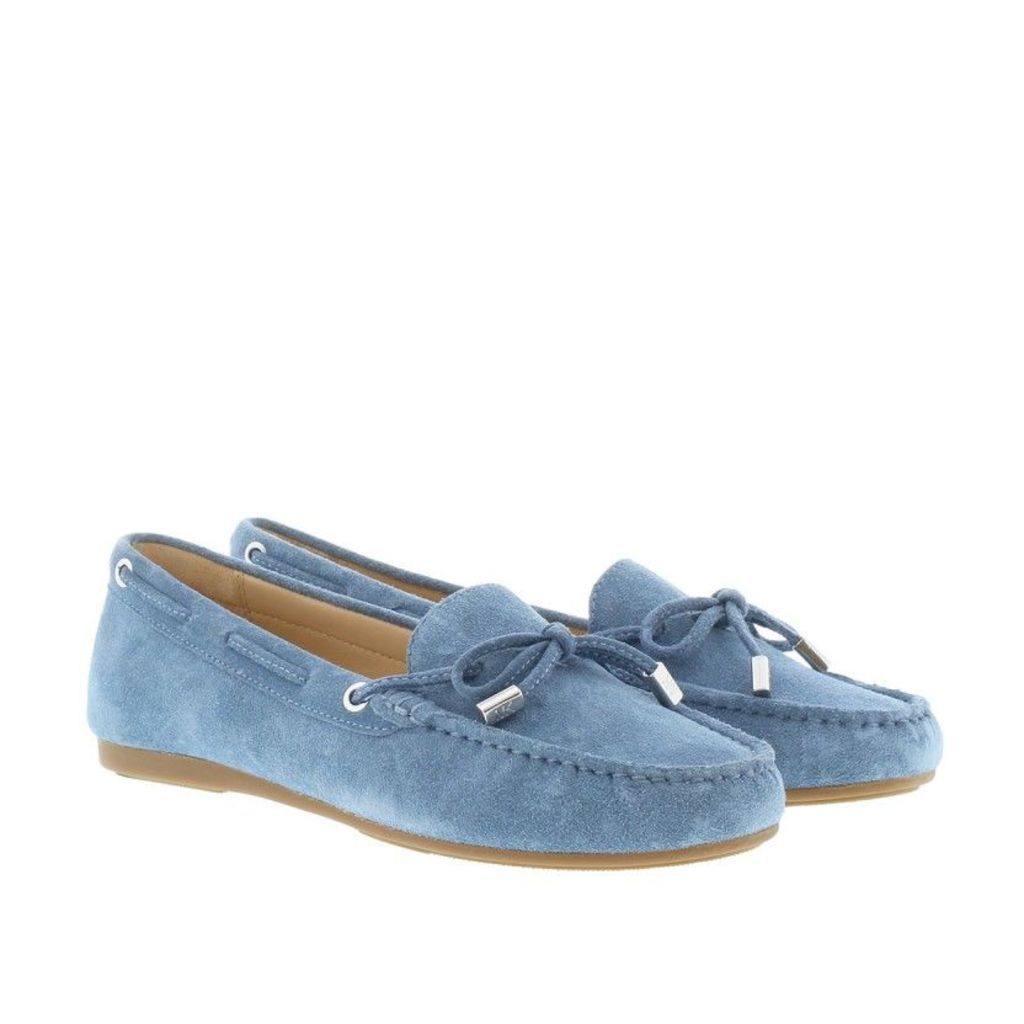 Michael Kors Loafers & Slippers - Sutton Mocassin Suede Denim - in blue - Loafers & Slippers for ladies