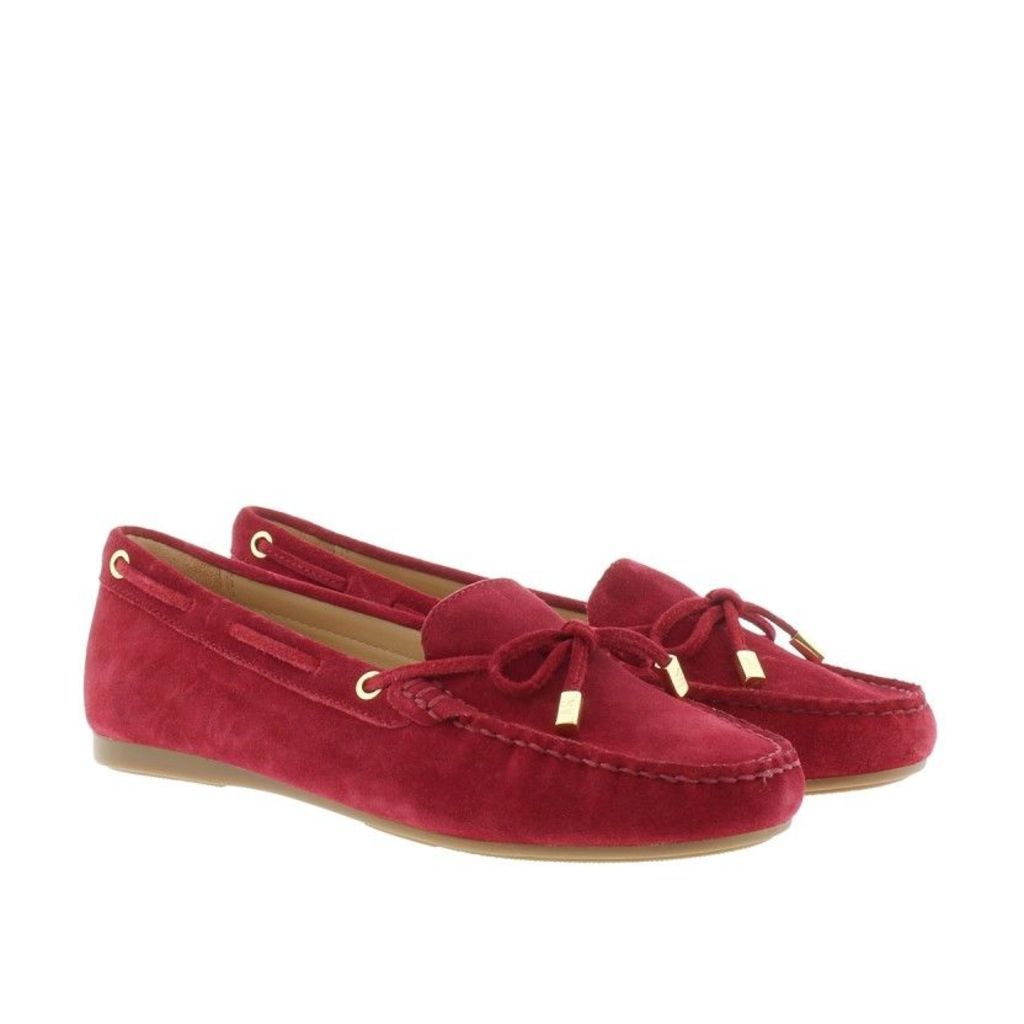 Michael Kors Loafers & Slippers - Sutton Mocassin Suede Cherry - in red - Loafers & Slippers for ladies