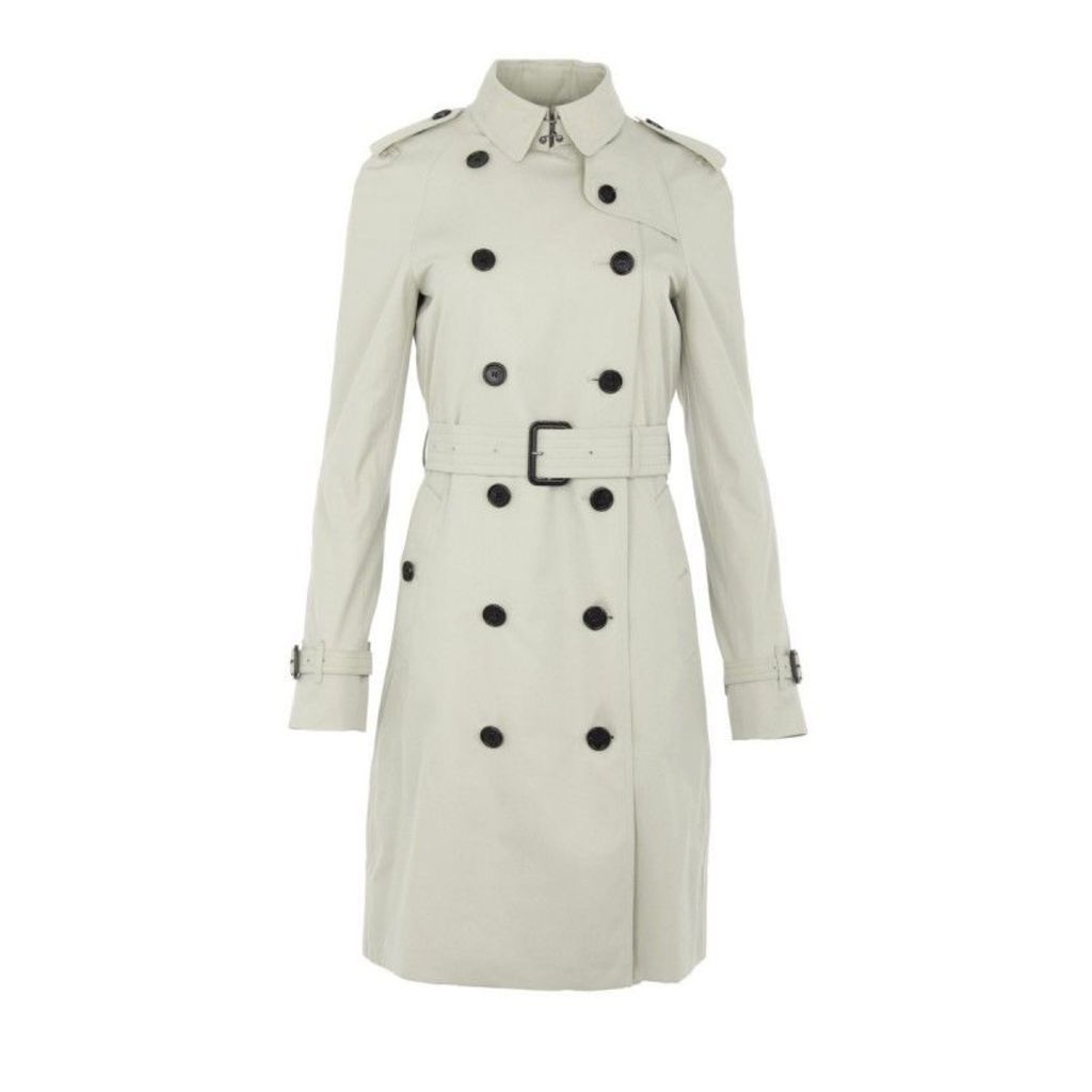 Burberry Coats - Westminster Coat Long Stone - in beige - Coats for ladies